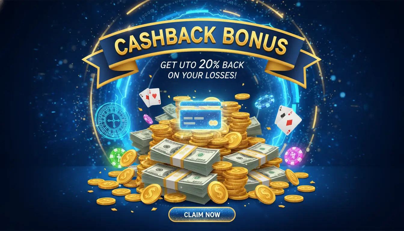 Cashback Bonus bei 20bet casino